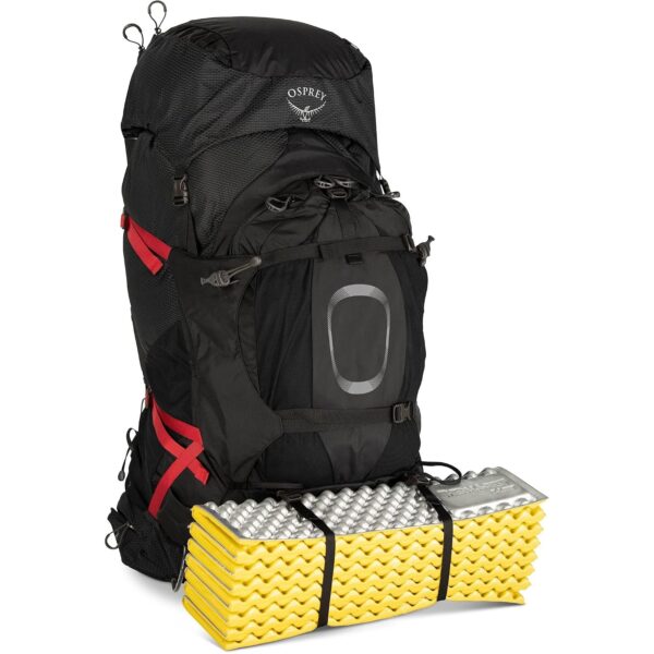 Mochila de Mochilero Osprey Aether Plus 100L Talla Large X-Large Color Negro Nylon 210D