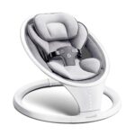 Columpio de Bebé Munchkin 21330 Habilitado con Bluetooth Balanceo Natural 5 Rangos de Movimiento Blanco