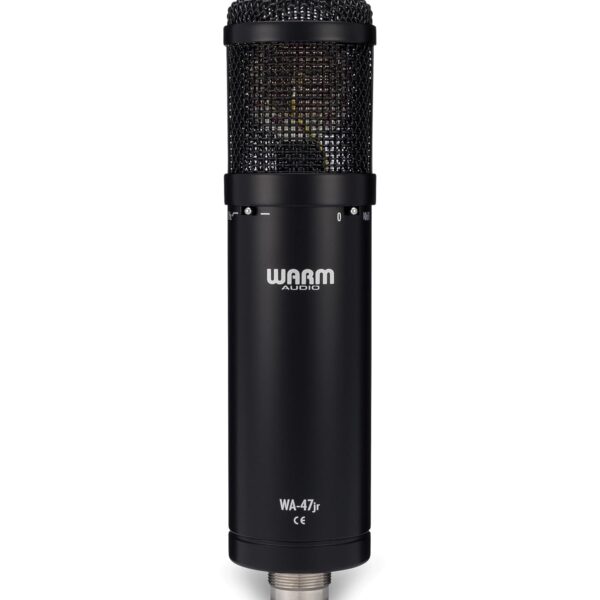 Micrófono de condensador de diafragma grande Warm Audio WA-47Jr - Negro