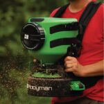 Esparcidor Hooyman Modelo 1141041 24V Iones de Litio Tolva 35 Libras Alcance 20 Pies