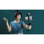 Kit Vlogger RØDE VLOGVMMC USB-C con micrófono VideoMic Me-C trípode SmartGrip y luz MicroLED para teléfonos Android con