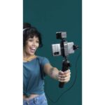 Kit Vlogger RØDE VLOGVMMC USB-C con micrófono VideoMic Me-C trípode SmartGrip y luz MicroLED para teléfonos Android con