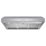 COSMO UC36 36 pulg. Campana extractora debajo del gabinete de la colección Haven, 380 CFM con conductos, luces LED, cont