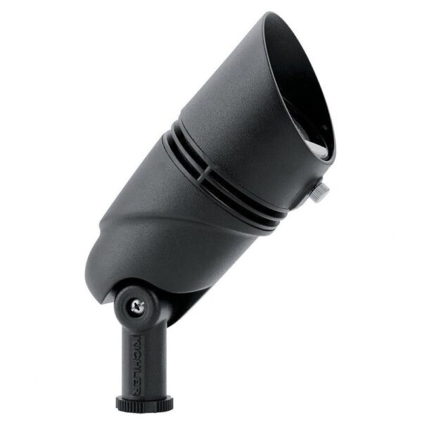Luz de Acento LED Kichler VLO Accent 16162BKT30 Negro Texturizado 3000K 12 Volts Montaje en Poste