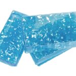 Juego de Bloques de Hielo Excellerations ICEBLOCK 20 Piezas Turquesa PETG 8 x 4 x 2.75 Pulgadas