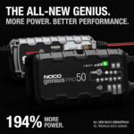 Cargador de Baterías NOCO GENIUSPRO50 Profesional 50 Amperios 6V 12V 24V Negro