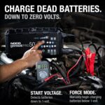 Cargador de Baterías NOCO GENIUSPRO50 Profesional 50 Amperios 6V 12V 24V Negro