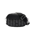 Bolsa Cruzada Lacoste NH3650LX Lona Negro 5 Litros