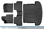 Juego de Alfombrillas SMARTLINER 2 Filas y Forro de Carga SA0547 B0547 D0547 para Kia Sorento 2021-2025