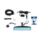 Espejo Retrovisor Brandmotion FVMR-1100 FullVUE con Cámara Dash Cam 1080p Pantalla Táctil 9.66 Pulgadas Incluye Tarjeta
