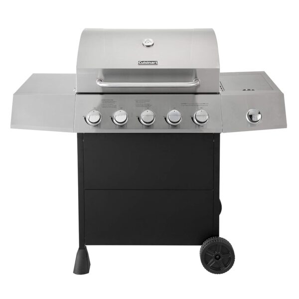 Parrilla de Gas Cuisinart CGG-8500 Cinco Quemadores 50000 BTU 460 Pulgadas Cuadradas