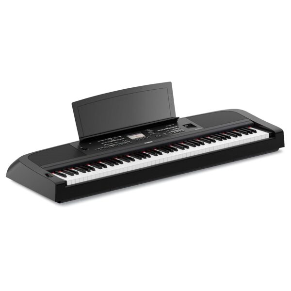 Yamaha DGX-670B, Piano digital con 88 teclas con interruptor de pie de sostenido y atril para partituras, Negro - El sop
