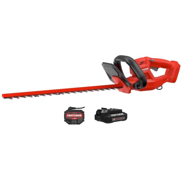 Cortasetos Inalámbrico CRAFTSMAN CMCHT810C1 V20 20 Pulgadas con Batería y Cargador