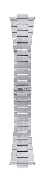 Reloj de vestir Tissot PRX para hombre caja de acero inoxidable 316L 40 mm gris T1374101105100