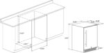Phiestina Refrigerador de bebidas para interiores y exteriores de 24 pulgadas, 175 latas, refrigerador de bebidas integr