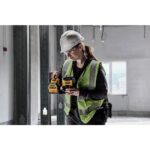 DEWALT Kit de Nivel Láser 20V/12V MAX, 3 x 360, Verde (DCLE34030G)