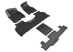 Tapete Kagu 3D MAXpider Modelo L1CH09301509 Negro para Chevrolet Tahoe GMC Yukon 7 Asientos Filas R1 R2 R3