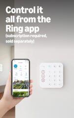 Kit de Alarma Ring de 14 piezas: sistema de seguridad inalámbrico para casa inteligente, expandible, configuración fácil
