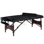 Mesa de Masaje Portátil Master Massage Roma II Modelo 10025W Negro 30 x 84 Pulgadas Cojín de 2.5 Pulgadas