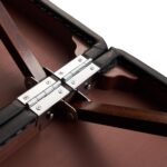Mesa de Masaje Portátil Master Massage Roma II Modelo 10025W Negro 30 x 84 Pulgadas Cojín de 2.5 Pulgadas