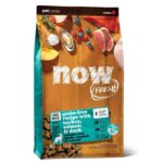 Alimento Seco para Perros Now Fresh Modelo 5025025 Razas Grandes Pavo Salmón y Pato Sin Granos 25 Libras
