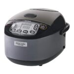 Zojirushi NL-GAC10BM 5.5 tazas (sin cocinar) Umami Micom Arrocera y calentador (Negro Metálico)