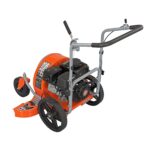 Soplador de empuje a gas YARDMAX YF1565 naranja motor OHV 209 cc 1200 CFM 150 mph