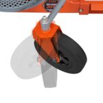 Soplador de empuje a gas YARDMAX YF1565 naranja motor OHV 209 cc 1200 CFM 150 mph