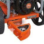 Soplador de empuje a gas YARDMAX YF1565 naranja motor OHV 209 cc 1200 CFM 150 mph