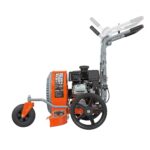 Soplador de empuje a gas YARDMAX YF1565 naranja motor OHV 209 cc 1200 CFM 150 mph