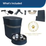 Comedero Automático Inteligente PetSafe para Mascotas Conectado a WiFi Acero Inoxidable Capacidad 24 Tazas Compatible co