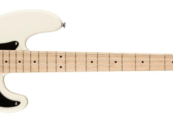 Squier Affinity Series Precision Bass, blanco olímpico, diapasón de arce