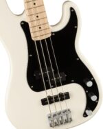 Squier Affinity Series Precision Bass, blanco olímpico, diapasón de arce