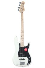 Squier Affinity Series Precision Bass, blanco olímpico, diapasón de arce