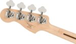 Squier Affinity Series Precision Bass, blanco olímpico, diapasón de arce
