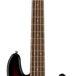 Squier Affinity Series Jazz Bass de 5 cuerdas, 3 colores Sunburst, diapasón de laurel