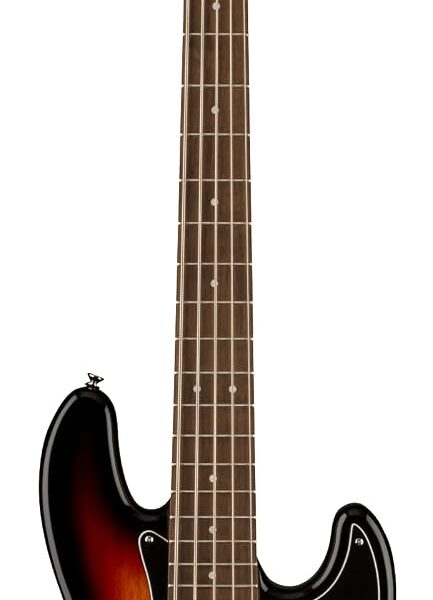 Squier Affinity Series Jazz Bass de 5 cuerdas, 3 colores Sunburst, diapasón de laurel