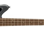 Fender Squier Affinity Series Jaguar Bass, Charcoal Frost Metallic, diapasón de laurel