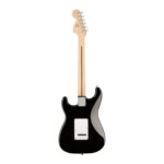 Guitarra eléctrica Squier Affinity Series Stratocaster, con garantía de 2 años, color negro, diapasón de arce