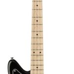 Squier Affinity Series Jaguar Bass, negro, diapasón de arce