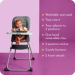Silla Alta Century Dine On 4 en 1 Modelo 2144716 Color Metro