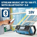 Radio Inalámbrica para Lugar de Trabajo Bosch GPB18V-2CN 18 V Bluetooth 5.0 IP54