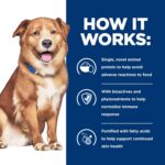 Alimento Seco para Perros Hill's Prescription Diet Derm Complete Receta Arroz y Huevo Dieta Veterinaria Bolsa 24 Libras