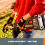 Cortadora de Cuerdas Inalámbrica Worx Nitro WG186 40V Power Share PRO 15 pulgadas Motor sin Escobillas con Capacidad Dri