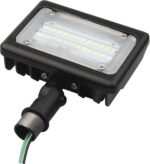 Luz de Inundación LED Satco 65/531/16 Paquete de 16 15W 3000K Acabado Bronce Resistente al Agua para Exteriores
