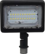 Luz de Inundación LED Satco 65/531/16 Paquete de 16 15W 3000K Acabado Bronce Resistente al Agua para Exteriores