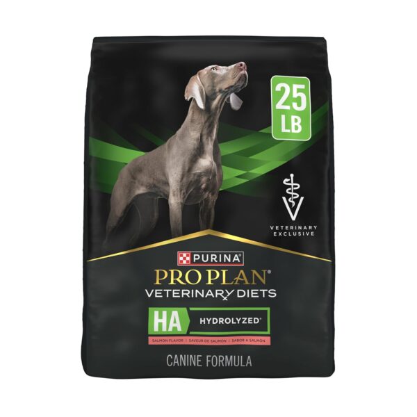 Alimento para Perros Purina Pro Plan Veterinary Diets HA Proteína Hidrolizada Sabor Salmón Bolsa 25 Libras