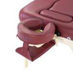Mesa de Masaje Portátil Master Massage Eva 10121 30 Pulgadas Altura Ajustable Color Rojo