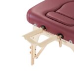 Mesa de Masaje Portátil Master Massage Eva 10121 30 Pulgadas Altura Ajustable Color Rojo