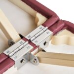 Mesa de Masaje Portátil Master Massage Eva 10121 30 Pulgadas Altura Ajustable Color Rojo